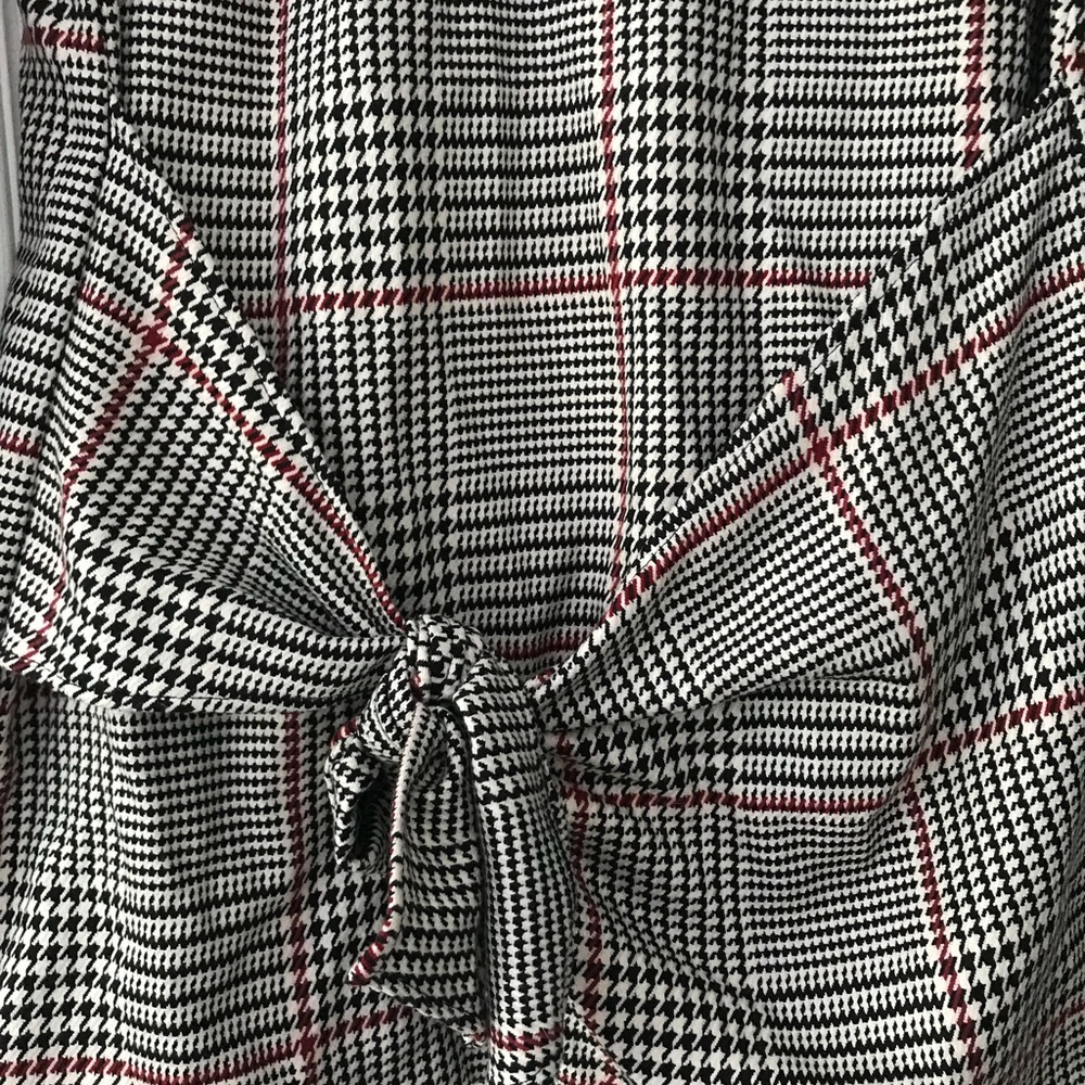 Zara plaid dress